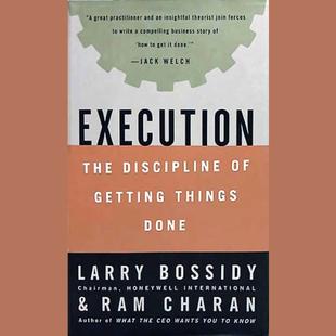 Execution: The Discipline of Getting Things Done audiobook cover