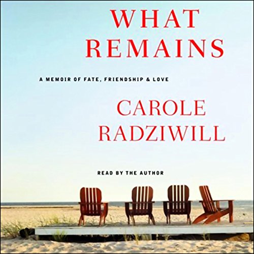 What Remains: A Memoir of Fate, Friendship, and Love audiobook cover