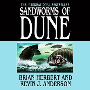 Sandworms of Dune audiobook cover