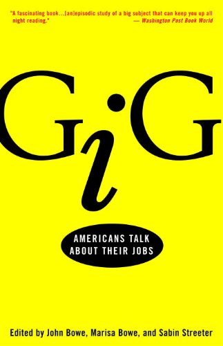 Gig: Americans Talk About Their Jobs audiobook cover