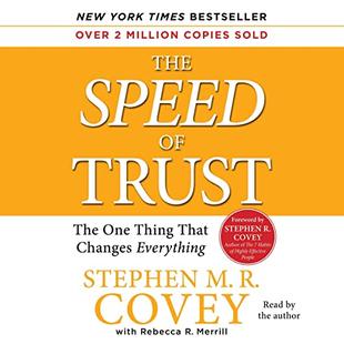 The Speed of Trust: The One Thing that Changes Everything audiobook cover