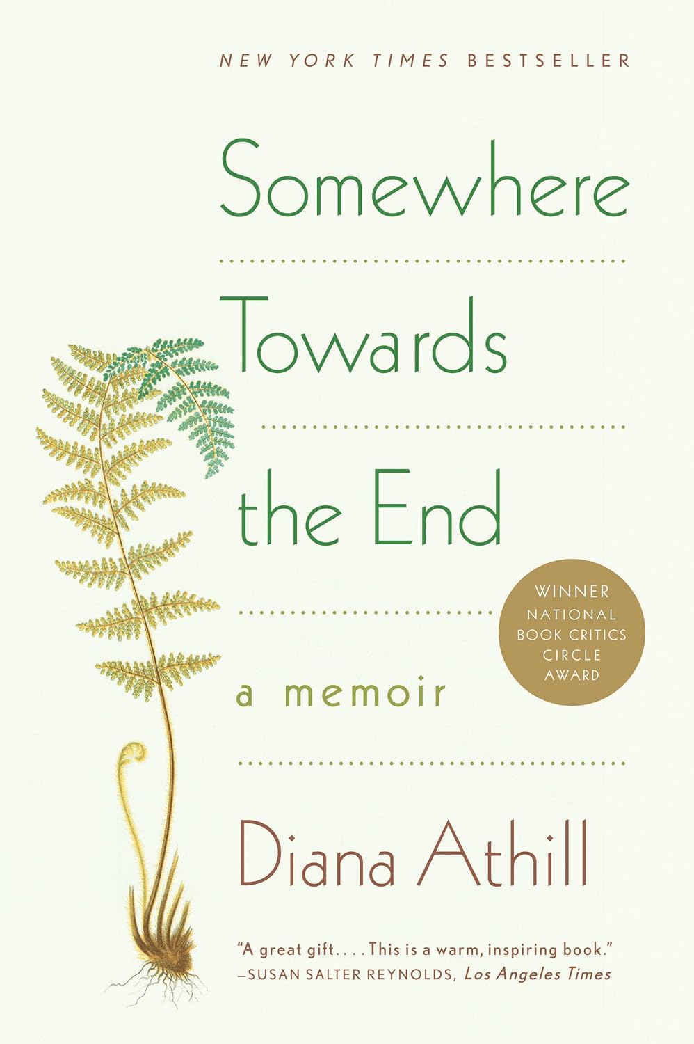 Somewhere Towards the End: A Memoir audiobook cover