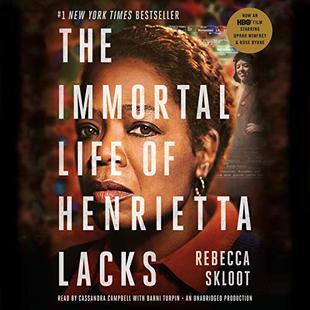 The Immortal Life of Henrietta Lacks audiobook cover
