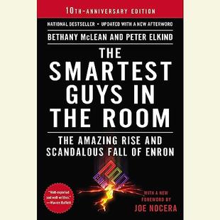 The Smartest Guys in the Room: The Amazing Rise and Scandalous Fall of Enron audiobook cover