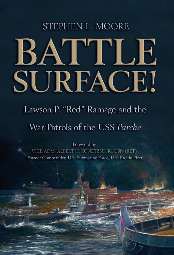 Battle Surface!: Lawson P. "Red" Ramage and the War Patrols of the USS, Parche audiobook cover