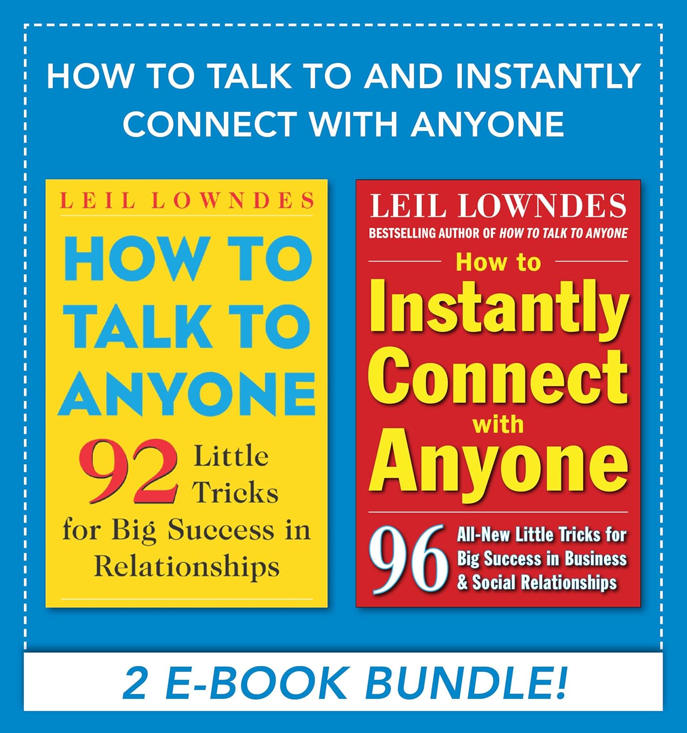 How to Talk and Instantly Connect with Anyone (EBOOK BUNDLE) audiobook cover