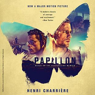 Papillon audiobook cover