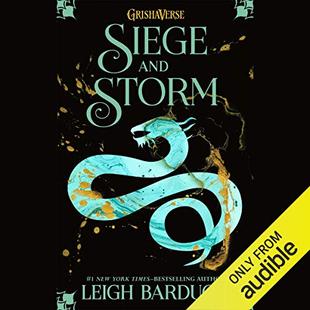 Siege and Storm audiobook cover