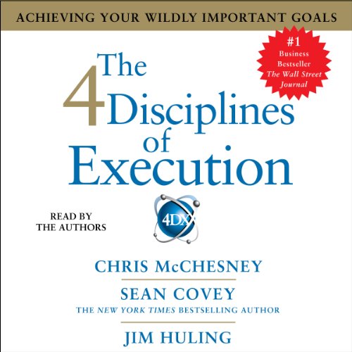 4 Disciplines of Execution audiobook cover