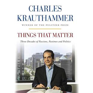 Things That Matter: Three Decades of Passions, Pastimes and Politics audiobook cover