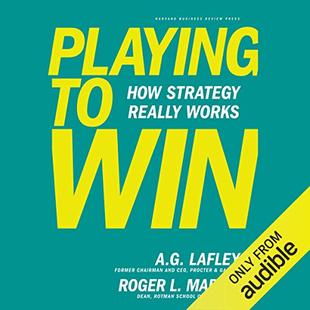 Playing to Win: How Strategy Really Works audiobook cover