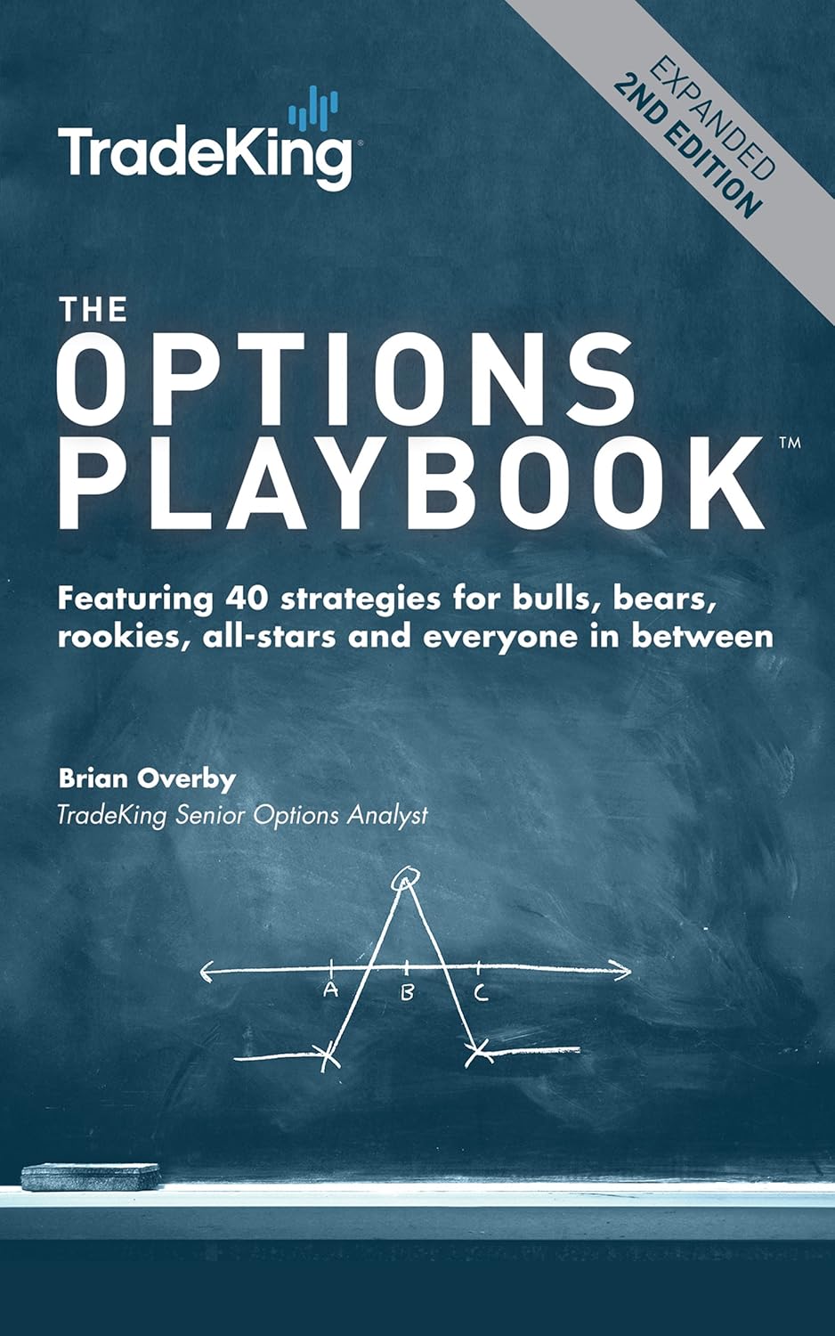 The Options Playbook: Featuring 40 strategies for bulls, bears, rookies, all-stars and everyone in between. audiobook cover