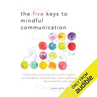 The Five Keys to Mindful Communication: Using Deep Listening and Mindful Speech to Strengthen Relationships, Heal Conflicts, and Accomplish Your Goals audiobook cover