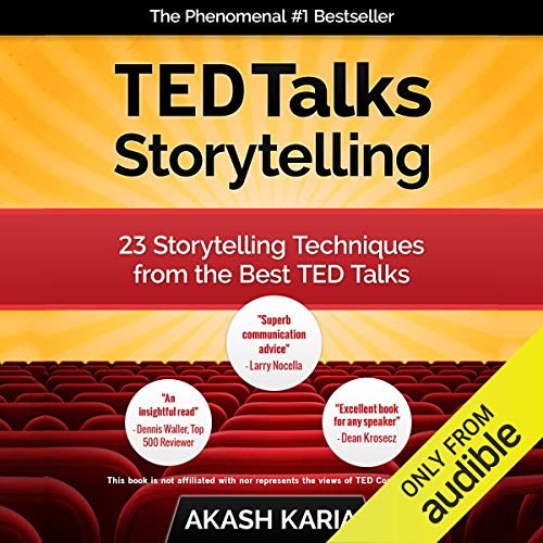 TED Talks Storytelling: 23 Storytelling Techniques from the Best TED Talks audiobook cover