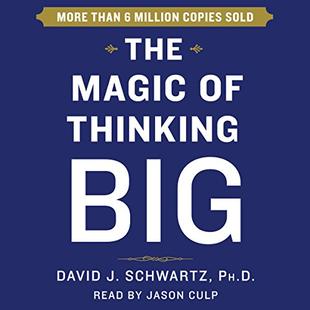The Magic of Thinking Big audiobook cover