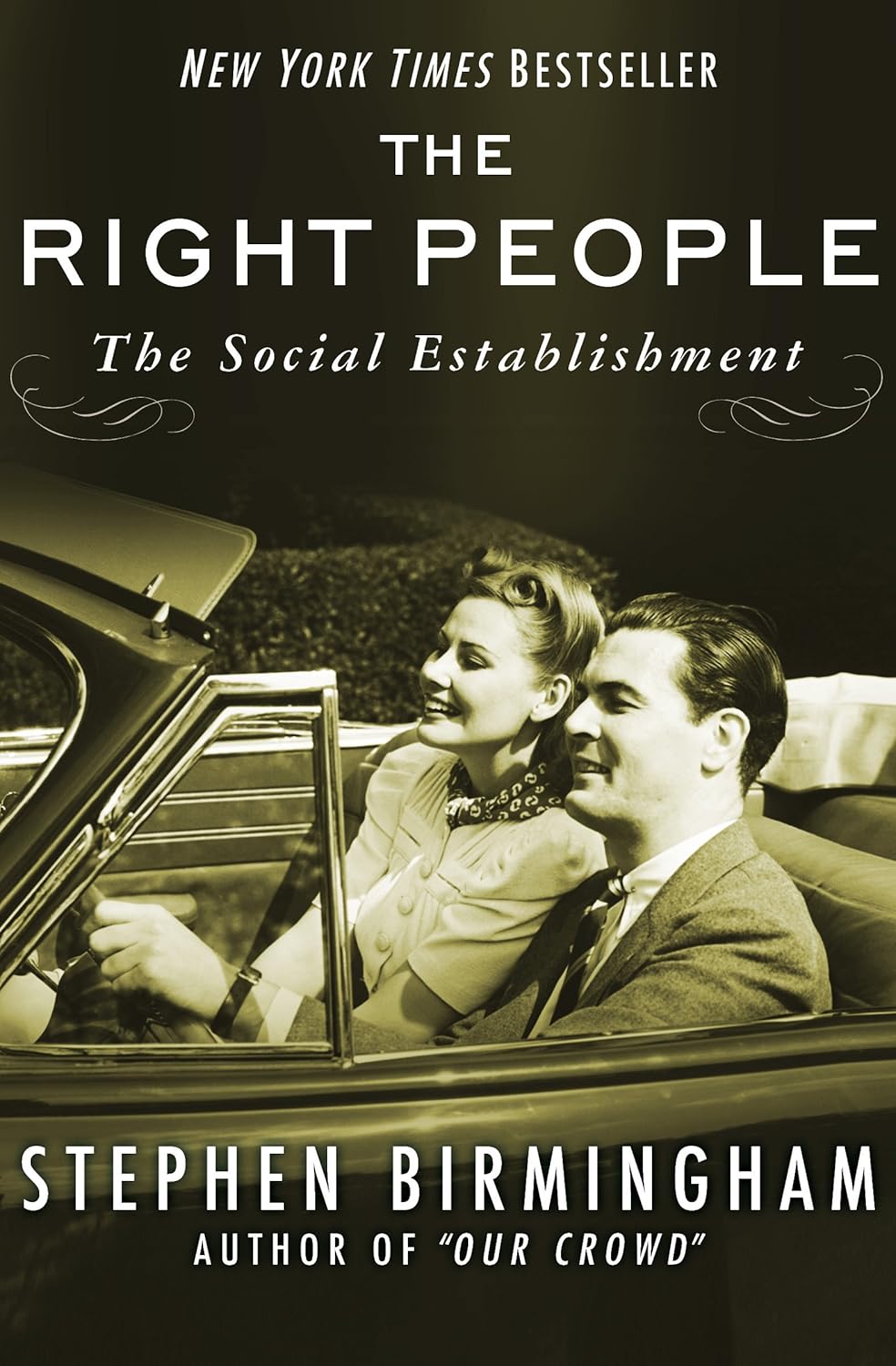 The Right People: The Social Establishment in America audiobook cover