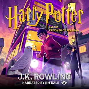 Harry Potter and the Prisoner of Azkaban, Book 3 audiobook cover