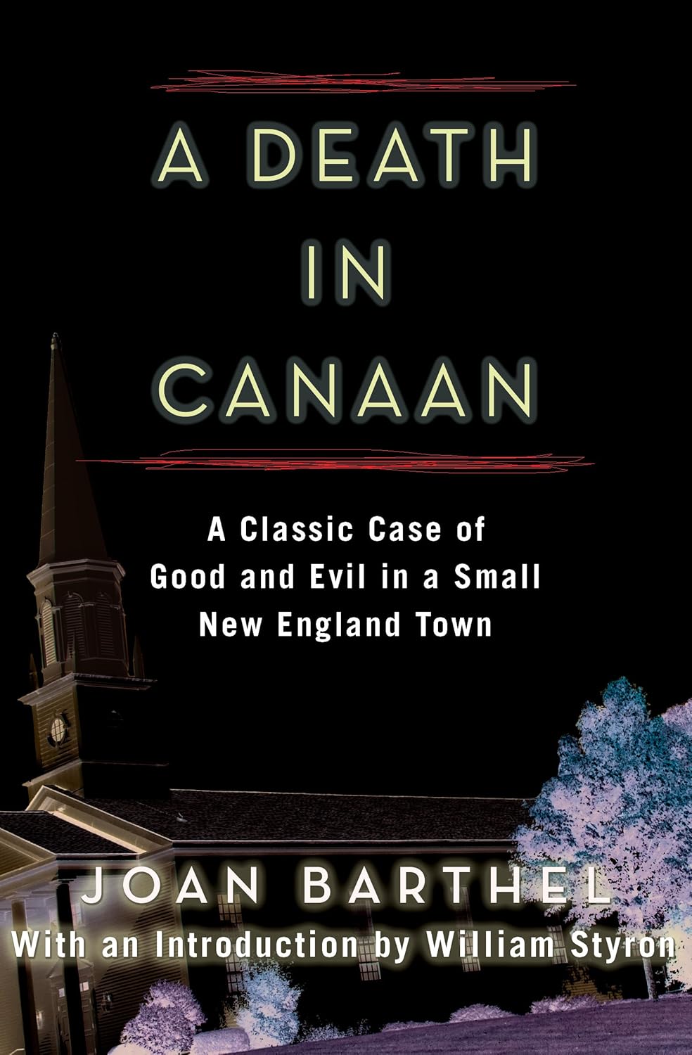A Death in Canaan: A Classic Case of Good and Evil in a Small New England Town audiobook cover
