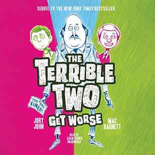 The Terrible Two Get Worse: The Terrible Two, Book 2 audiobook cover