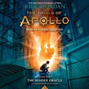The Trials of Apollo, Book One: The Hidden Oracle audiobook cover