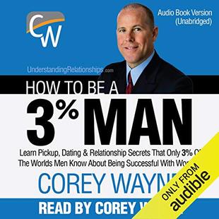 How to Be a 3% Man audiobook cover