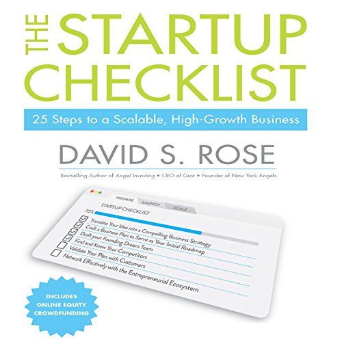 The Startup Checklist: 25 Steps to a Scalable, High-Growth Business audiobook cover