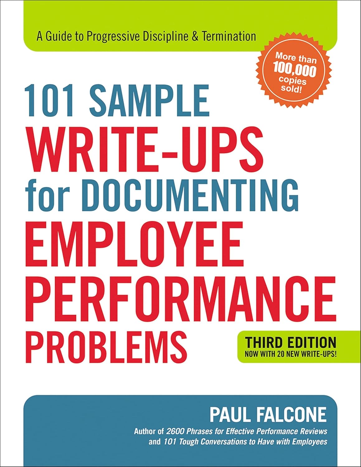 101 Sample Write-Ups for Documenting Employee Performance Problems: A Guide to Progressive Discipline and Termination (A Guide to Progressive Discipline & Termination) audiobook cover