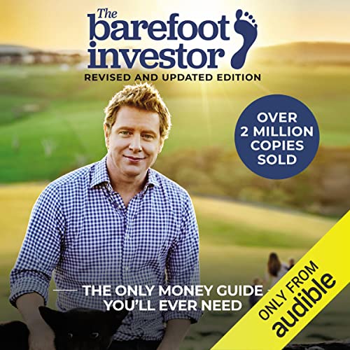 The Barefoot Investor audiobook cover