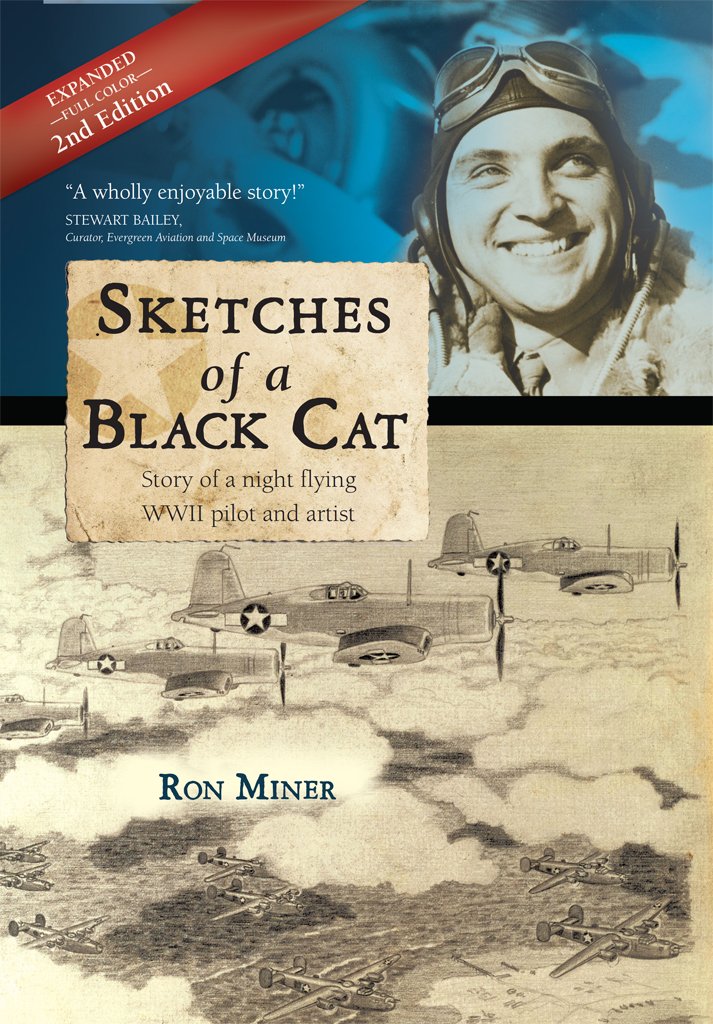 Sketches of a Black Cat - Full Color Collector's Edition: Story of a night flying WWII pilot and artist audiobook cover
