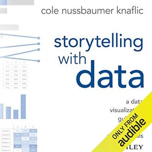 Storytelling with Data: A Data Visualization Guide for Business Professionals audiobook cover