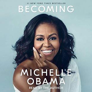 Becoming audiobook cover