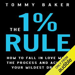 The 1% Rule: How to Fall in Love with the Process and Achieve Your Wildest Dreams audiobook cover