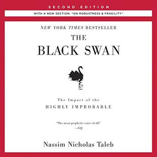 The Black Swan, Second Edition: The Impact of the Highly Improbable: With a new section: "On Robustness and Fragility": Incerto, Book 2 audiobook cover