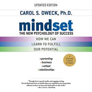 Mindset: The New Psychology of Success audiobook cover