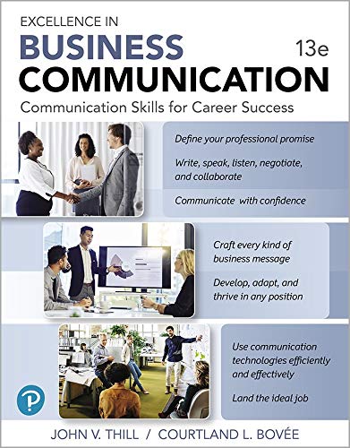 Excellence in Business Communication audiobook cover