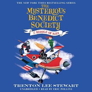 The Mysterious Benedict Society and the Riddle of Ages audiobook cover