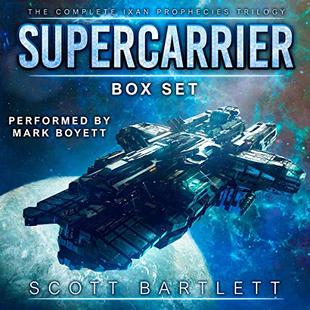 Supercarrier Box Set: The Complete Ixan Prophecies Trilogy audiobook cover