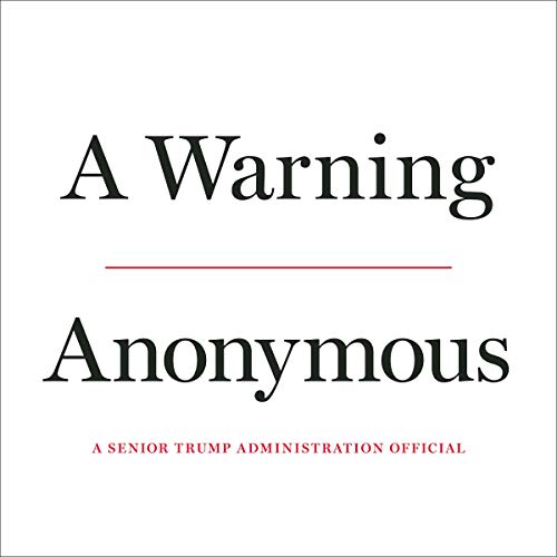 A Warning audiobook cover