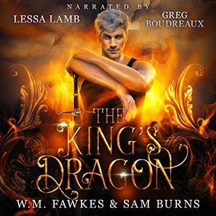 The King's Dragon: Fire and Valor, Book 1 audiobook cover