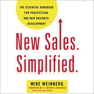 New Sales. Simplified.: The Essential Handbook for Prospecting and New Business Development audiobook cover