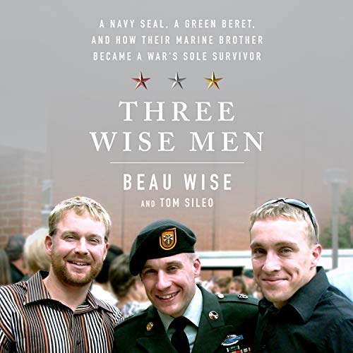 Three Wise Men: A Navy SEAL, a Green Beret, and How Their Marine Brother Became a War's Sole Survivor audiobook cover