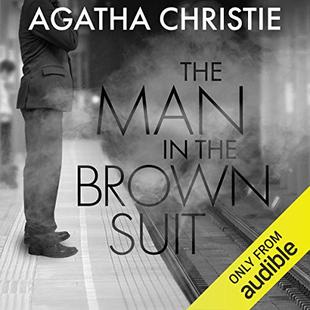 The Man in the Brown Suit audiobook cover