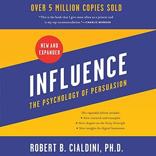 Influence, New and Expanded: The Psychology of Persuasion audiobook cover