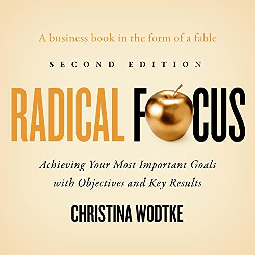 Radical Focus SECOND EDITION: Achieving Your Most Important Goals with Objectives and Key Results (Empowered Teams) audiobook cover