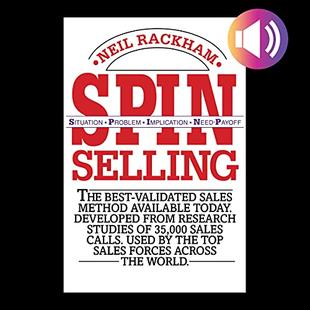 SPIN Selling audiobook cover