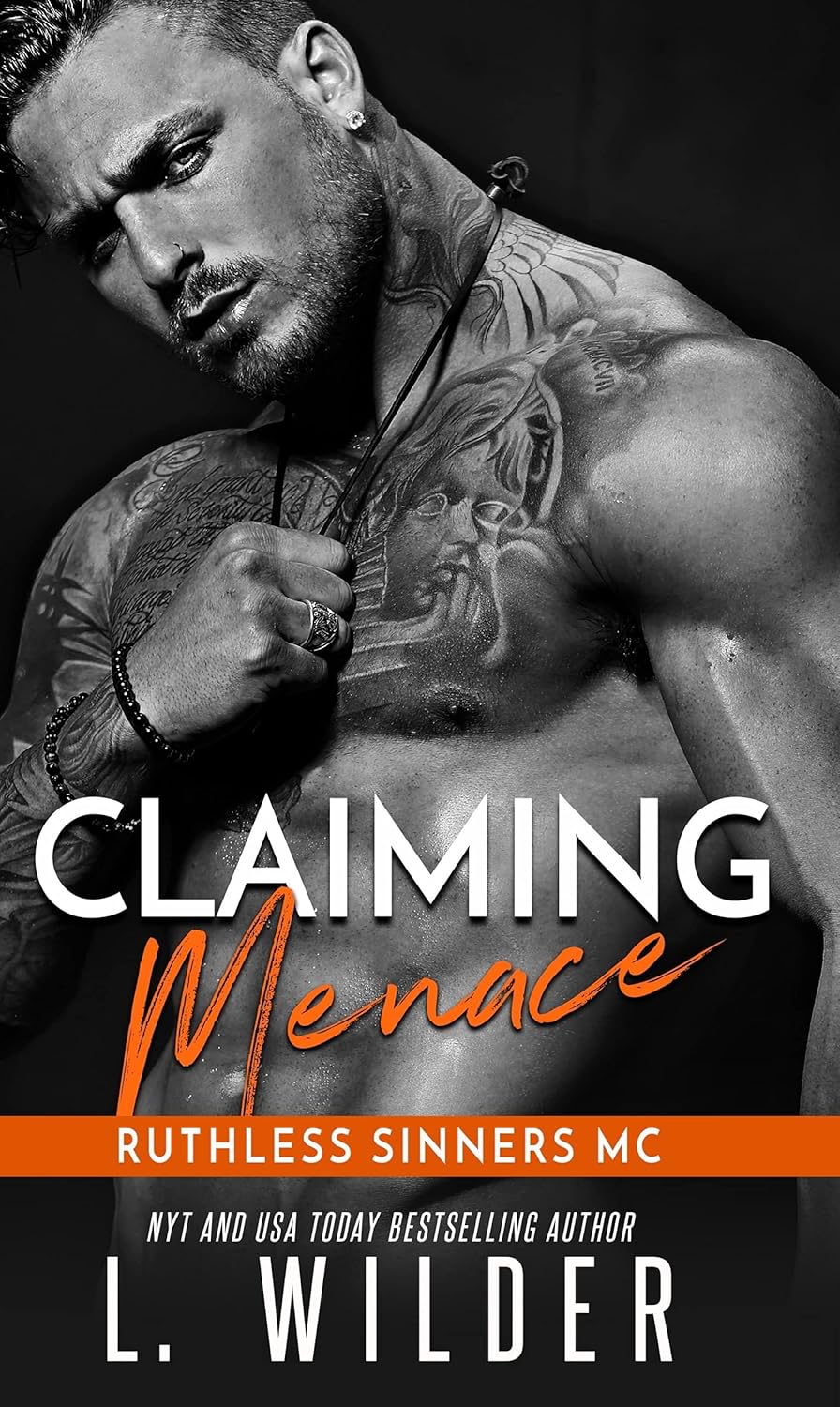 Claiming Menace: Ruthless Sinners MC audiobook cover