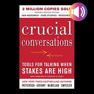 Crucial Conversations: Tools for Talking When Stakes Are High audiobook cover
