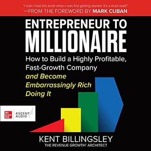 Entrepreneur to Millionaire: How to Build a Highly Profitable, Fast-Growth Company and Become Embarrassingly Rich Doing It audiobook cover