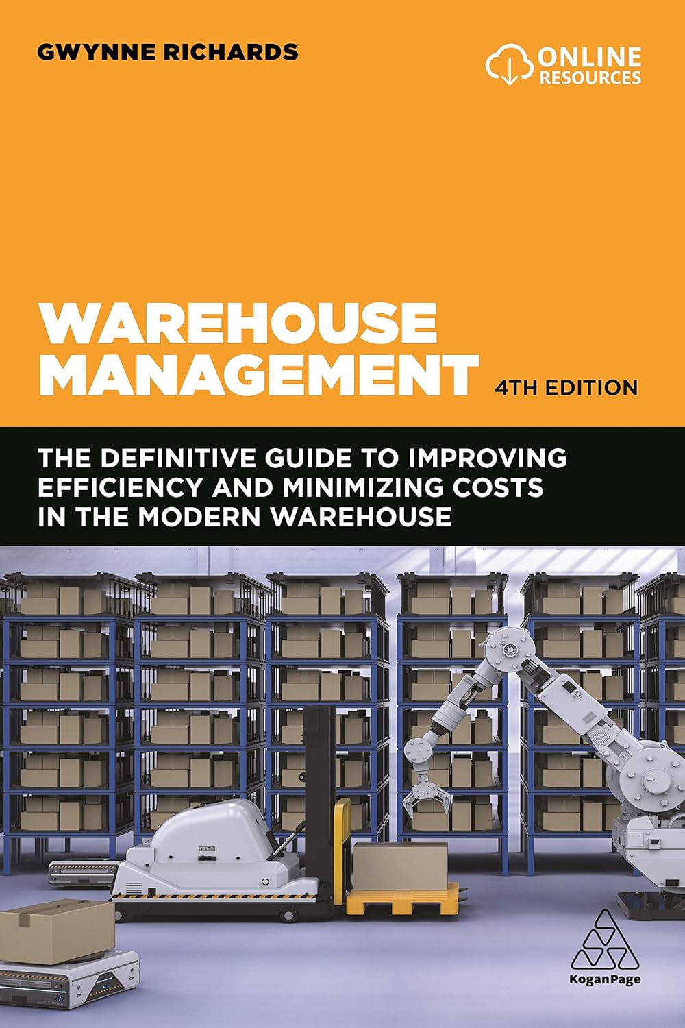 Warehouse Management: The Definitive Guide to Improving Efficiency and Minimizing Costs in the Modern Warehouse audiobook cover