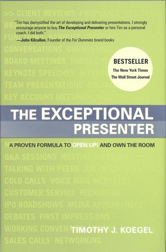 The Exceptional Presenter: A Proven Formula to Open Up and Own the Room audiobook cover
